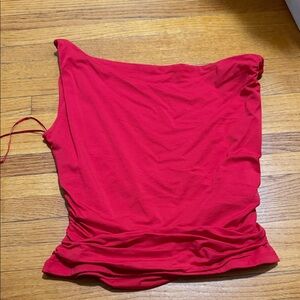 Abercrombie & Fitch Vibrant one shoulder top